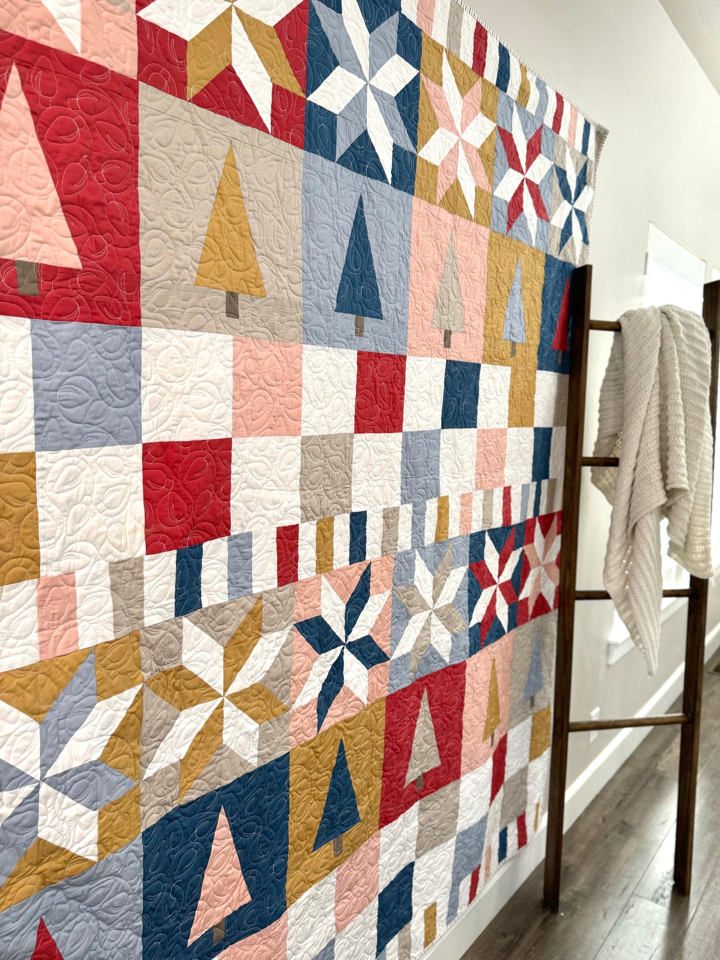 Cabin Vibes Quilt-Paper Pattern