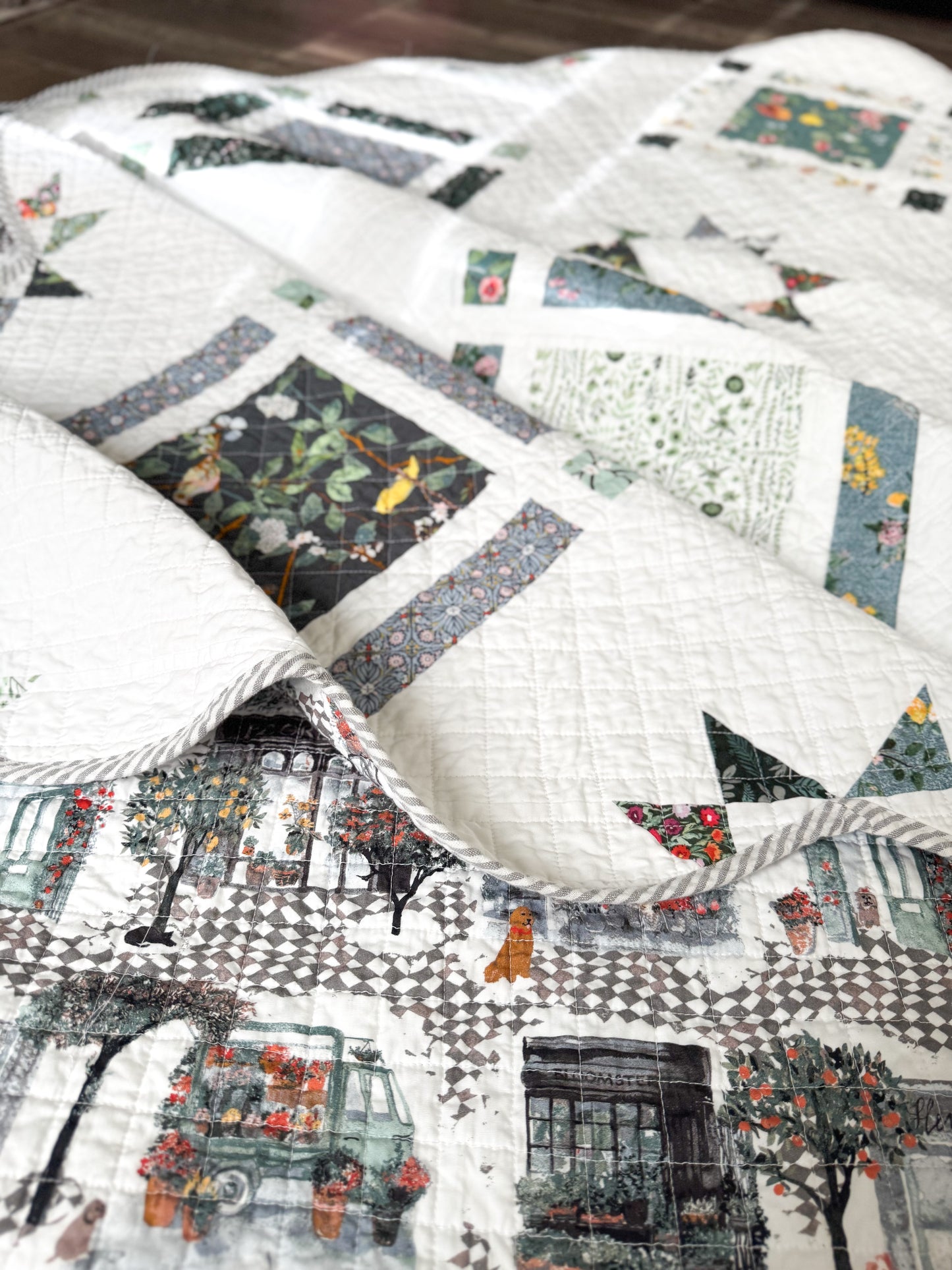 Timber & Glow Quilt-Paper Pattern