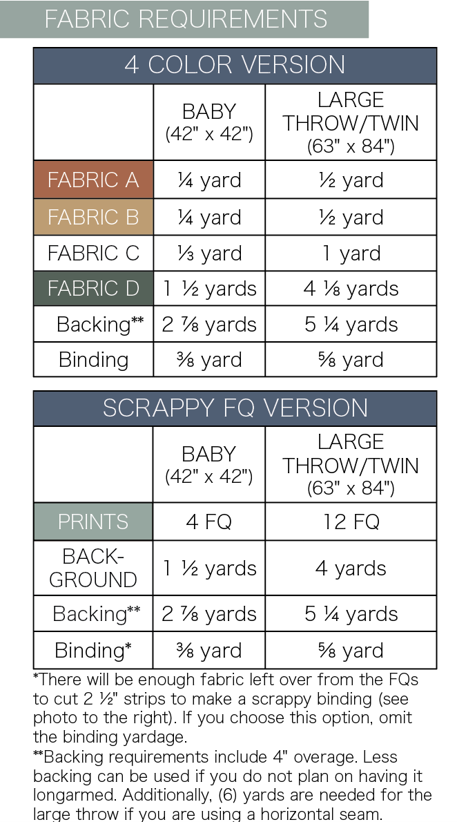 Timber & Glow Quilt Pattern-PDF