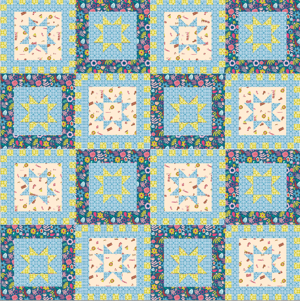 Postmark Quilt Pattern-PDF
