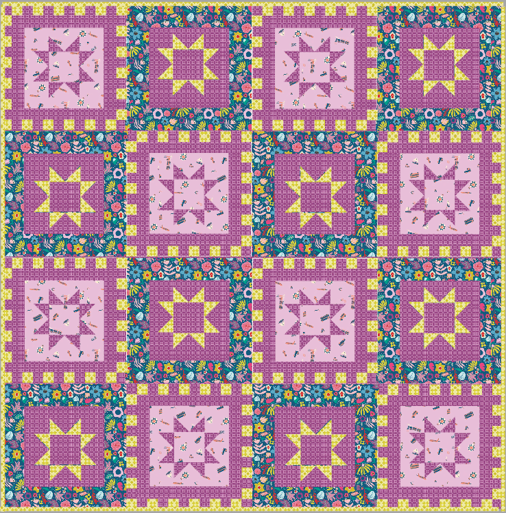 Postmark Quilt-Paper Pattern