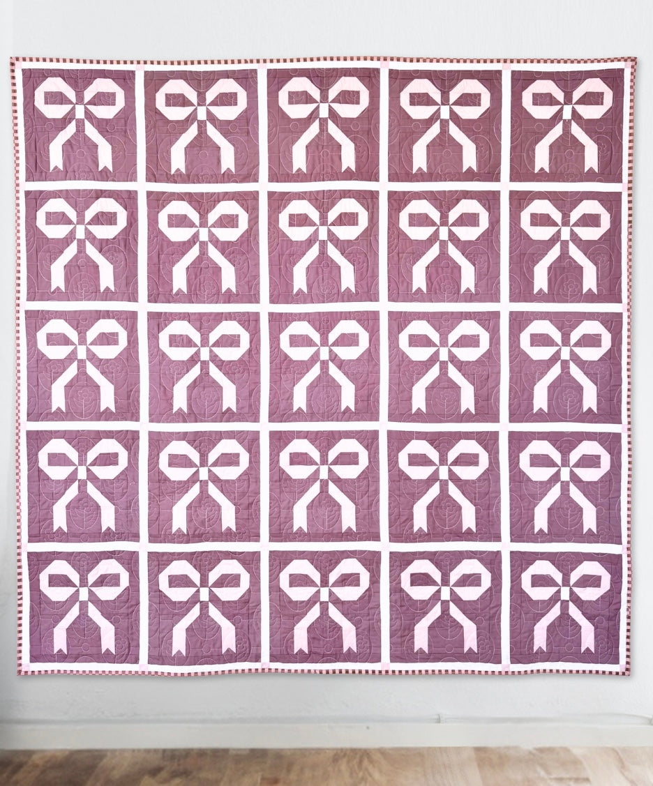 Ribbons & Bows Quilt Pattern-PDF