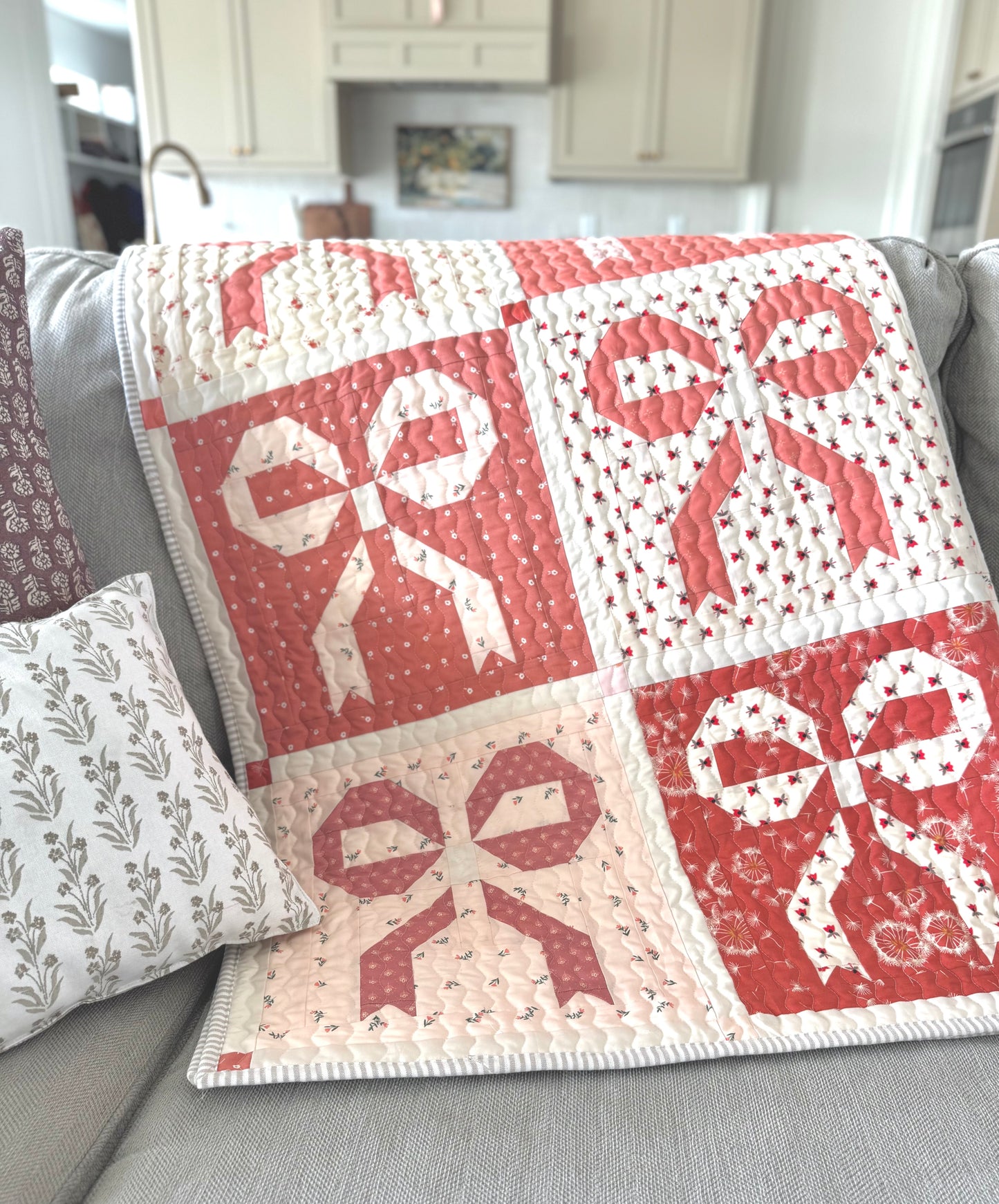 Ribbons & Bows Quilt Pattern-PDF