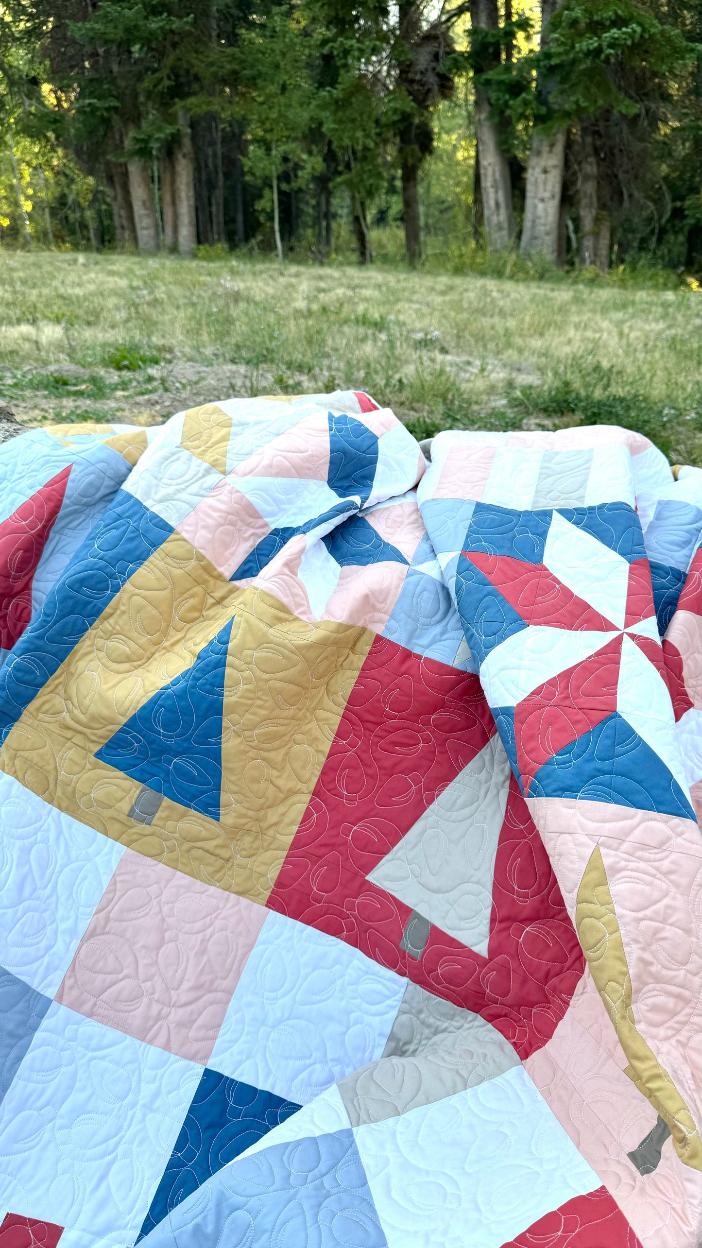 Cabin Vibes Quilt-Paper Pattern