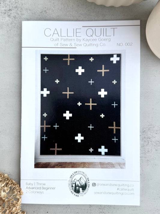 Callie Quilt-Paper Pattern