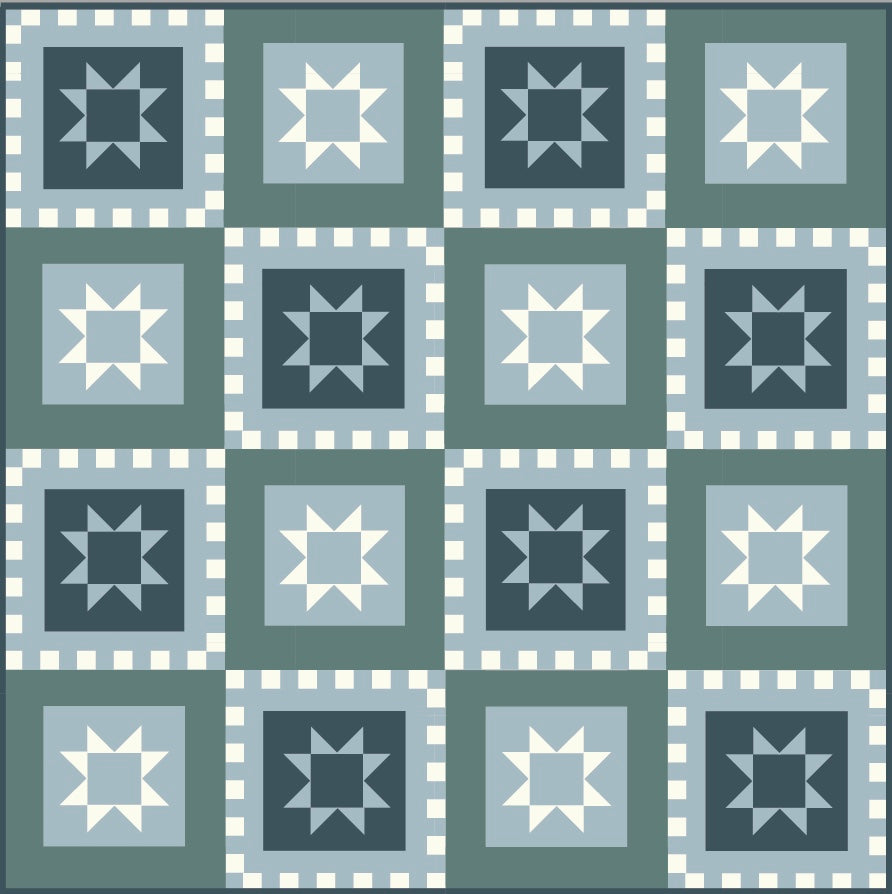 Postmark Quilt Pattern-PDF
