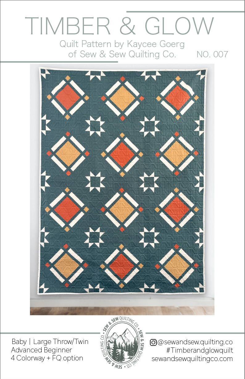 Timber & Glow Quilt-Paper Pattern