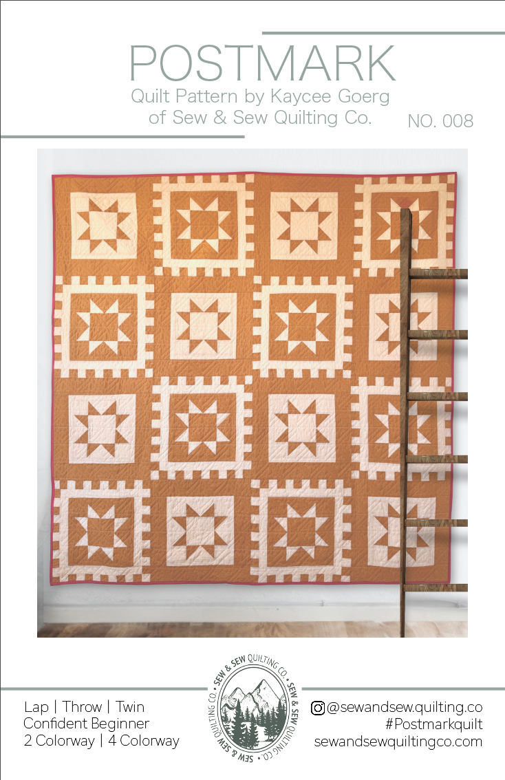Postmark Quilt-Paper Pattern