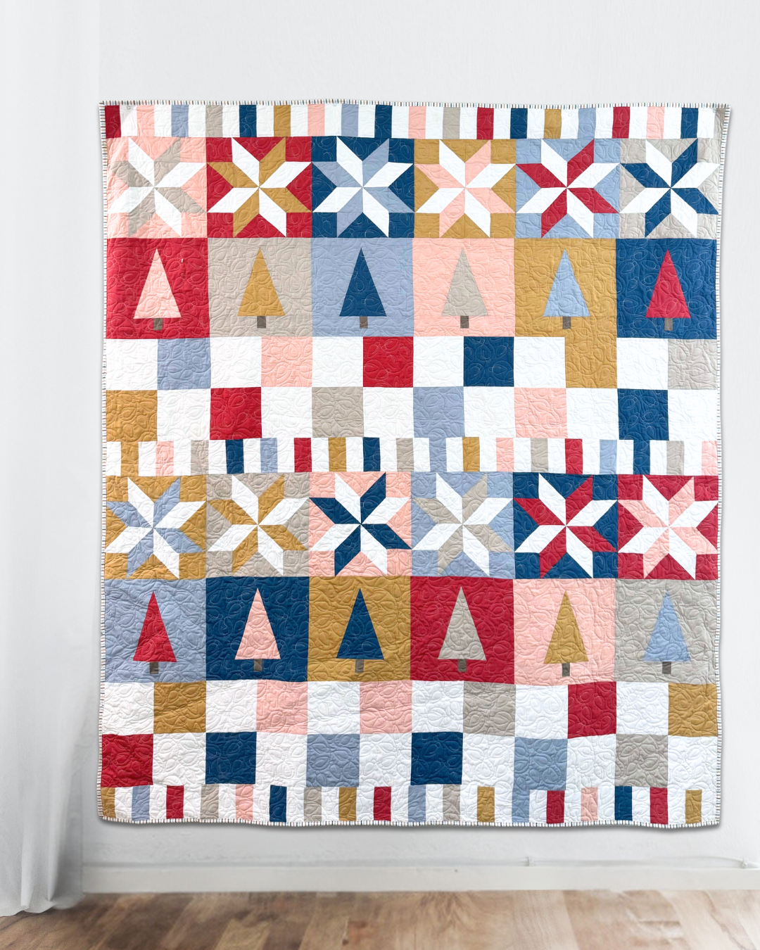 Cabin Vibes Quilt-Paper Pattern