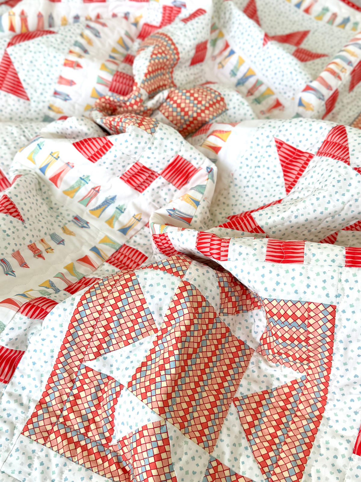 Postmark Quilt-Child Size