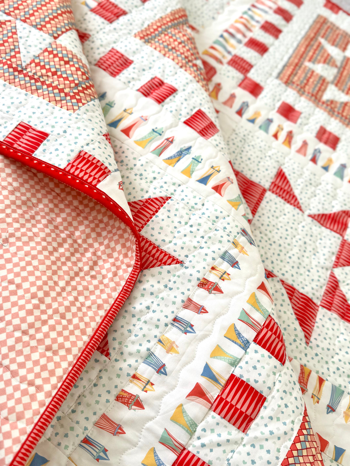 Postmark Quilt-Child Size